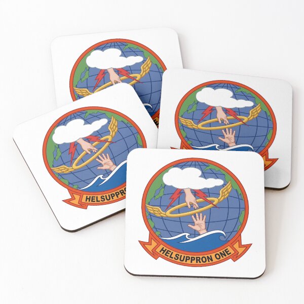 Item preview, Formal Command Insignia of US Navy Helicopter Combat Support Squadron ONE (HC-1) "Fleet Angels" – HELSUPPRON ONE Variant designed and sold by CharlieDesings.