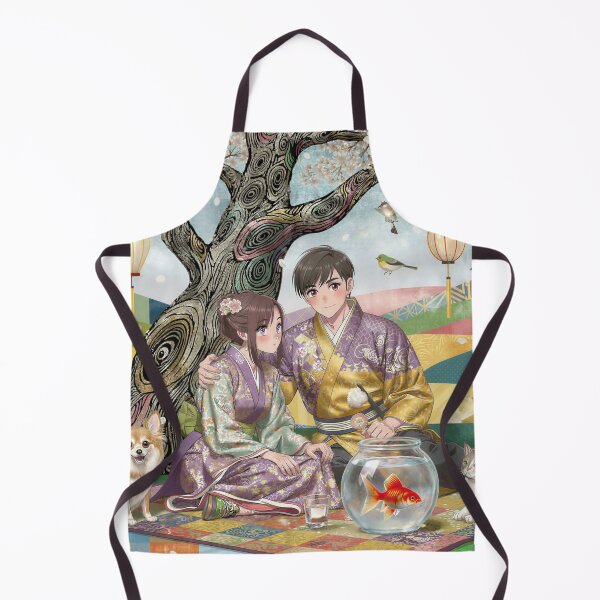 Item preview, Hanami Day with Pets designed and sold by M-Y-A-R-T-.