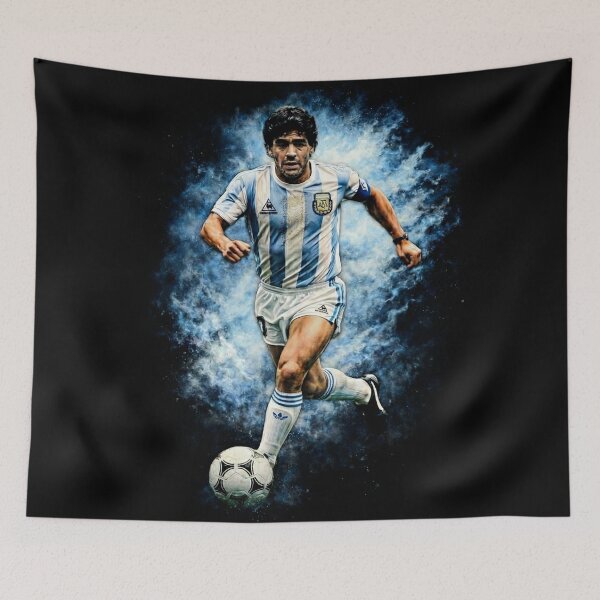 Item preview, Maradona Football Legend Icon designed and sold by Not Hugo.