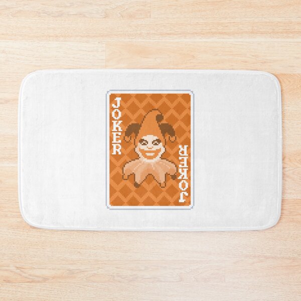 Item preview, Balatro Greedy Orange Joker Card designed and sold by BubblePopRed.