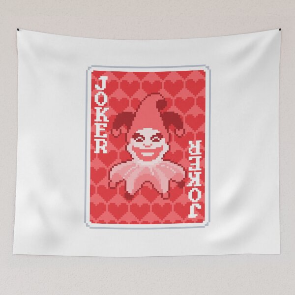 Item preview, Balatro Lusty Red Joker Card designed and sold by BubblePopRed.
