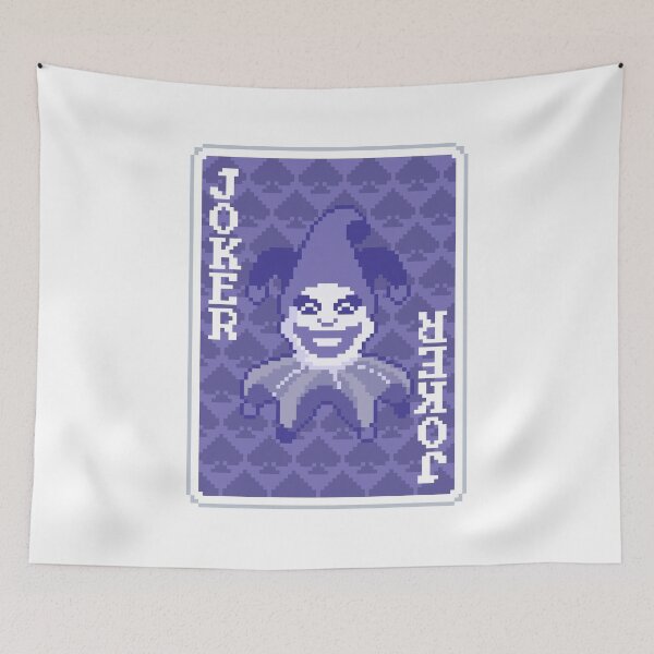 Item preview, Balatro Wrathful Blue Joker Card designed and sold by BubblePopRed.
