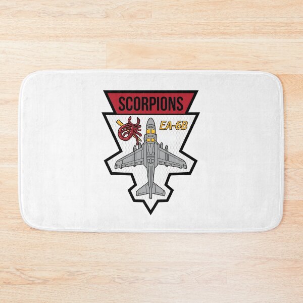 Item preview, Official Insignia of US Navy Tactical Electronic Warfare Squadron 132 (VAQ-132) "Scorpions" – EA-6B Prowler Era designed and sold by CharlieDesings.