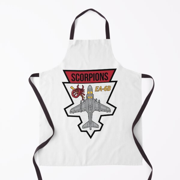 Item preview, Official Insignia of US Navy Tactical Electronic Warfare Squadron 132 (VAQ-132) "Scorpions" – EA-6B Prowler Era designed and sold by CharlieDesings.