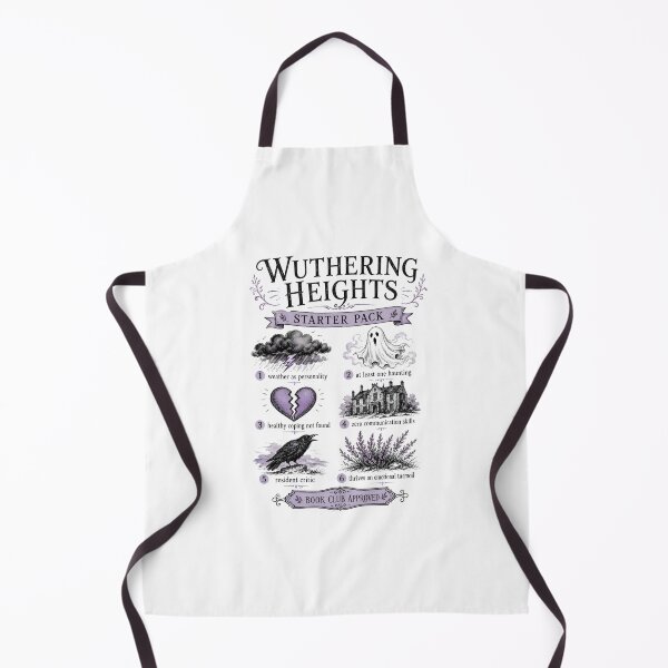 Item preview, Wuthering Heights Starter Pack Funny Emily Bronte Book Club designed and sold by Fenay Designs.