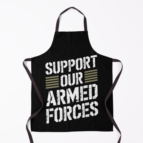 Item preview, Support Our Armed Forces — Distressed Military Stencil Shirt V3 designed and sold by DarylWelsh2024.