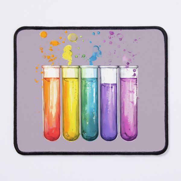 Item preview, Watercolor Science-Chemistry Test Tubes Playful Liquids designed and sold by GrinGalore.