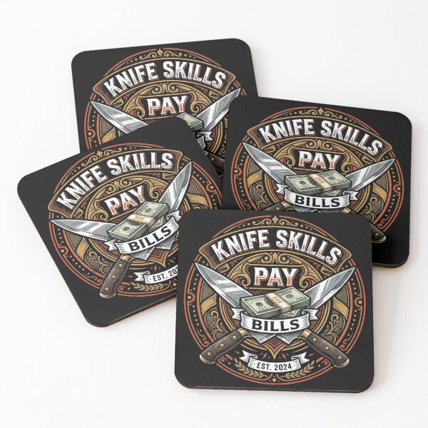 Item preview, Knife Skills Pay Bills designed and sold by PressReady.