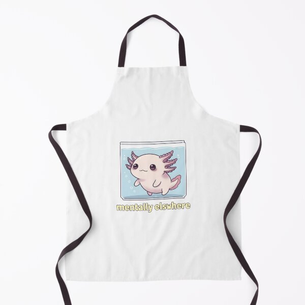 Item preview, Axolotl Low Energy Mood Minimalist Design designed and sold by TiredSociety.
