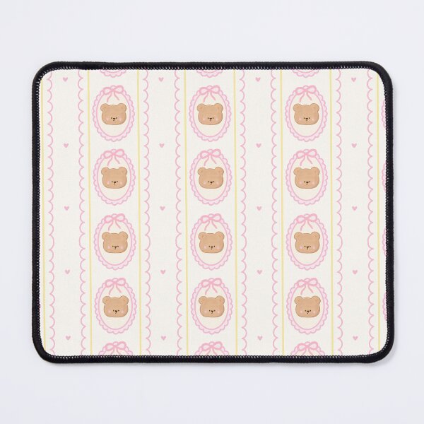 Item preview, Coquette Bear preppy bear in frame designed and sold by Lockets Little Notes.