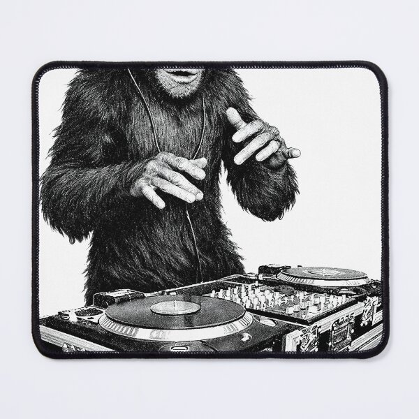 Item preview, DJ Chimpanzee designed and sold by AIEverything.