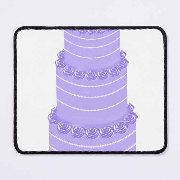 Item preview, Wedding birthday Cake digital art illustration designed and sold by CanvasCharmHub.