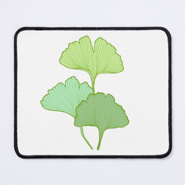 Item preview, Green leaves Ginkgo biloba designed and sold by Elifndz.
