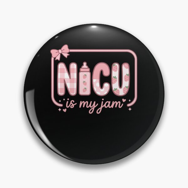 Item preview, NICU Is My Jam Cute Nurse Aesthetic designed and sold by FreshVibe Prints.