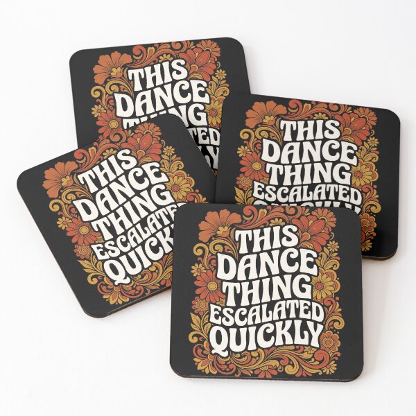 Item preview, This Dance Thing Escalated Quickly Groovy Retro Dancer designed and sold by Maniutek.
