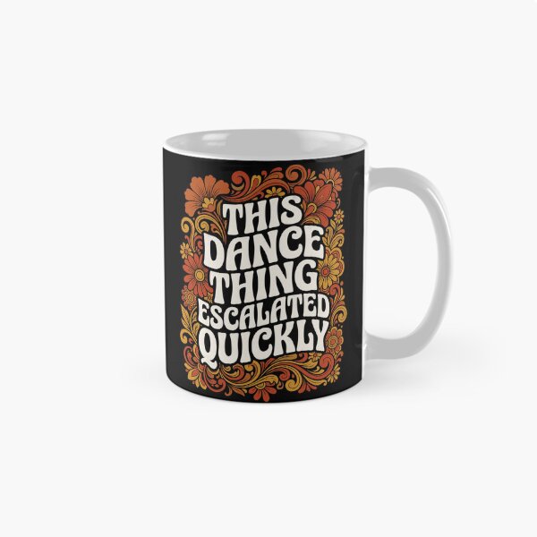 Item preview, This Dance Thing Escalated Quickly Groovy Retro Dancer designed and sold by Maniutek.