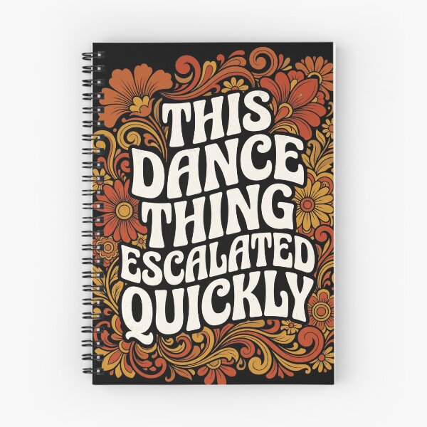 Item preview, This Dance Thing Escalated Quickly Groovy Retro Dancer designed and sold by Maniutek.