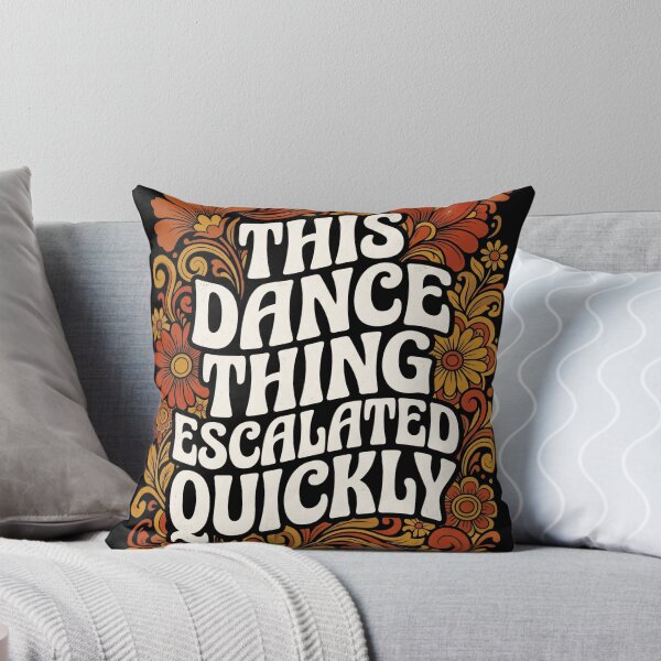 Item preview, This Dance Thing Escalated Quickly Groovy Retro Dancer designed and sold by Maniutek.