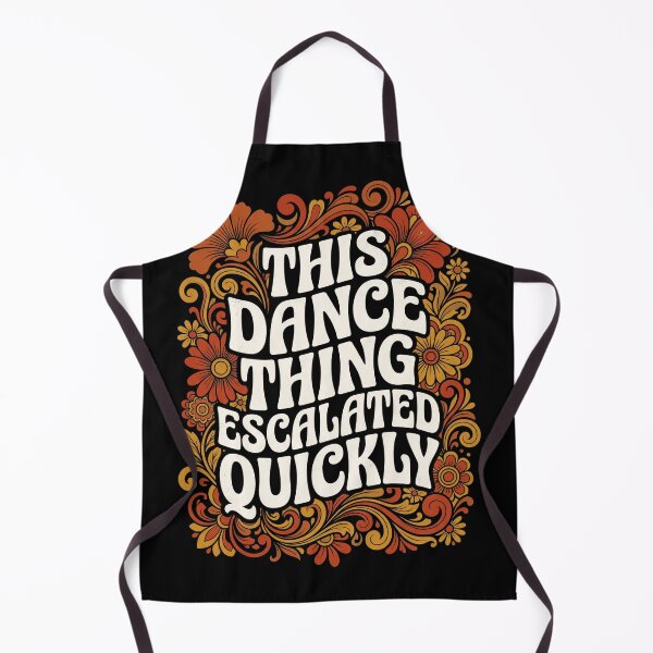 Item preview, This Dance Thing Escalated Quickly Groovy Retro Dancer designed and sold by Maniutek.