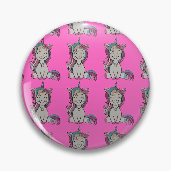Item preview, Unicorn on pink background  designed and sold by happytraveller1.