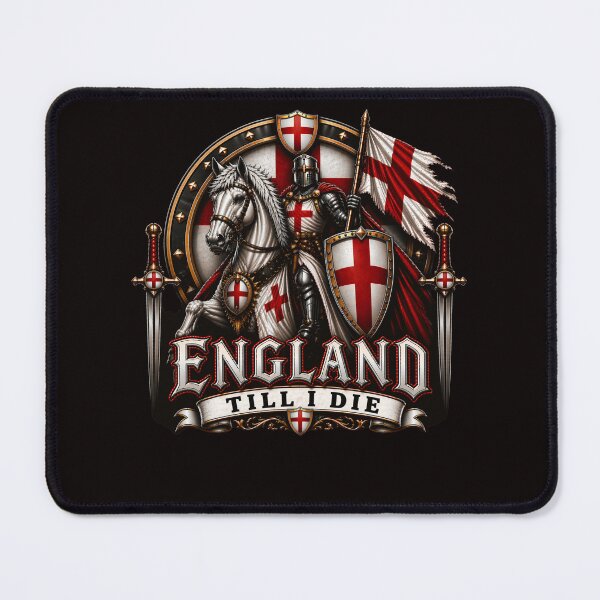 Item preview, England St George Flag Design Patriotic England Till I Die St Georges Day English Flag Design designed and sold by adsman68.