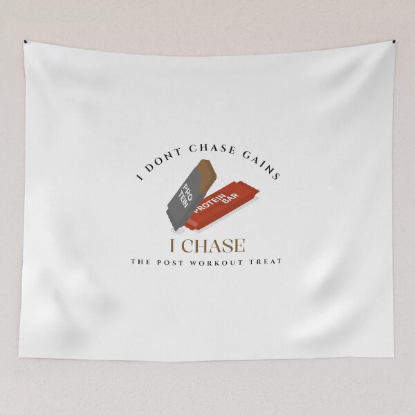 Item preview, I don’t chase gains-I chase the post-workout treat Cute design designed and sold by greener designs.