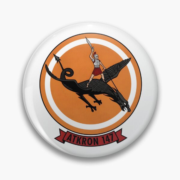 Item preview, Insignia of the U.S. Navy Attack Squadron 147 (VA-147) "Argonauts" designed and sold by CharlieDesings.