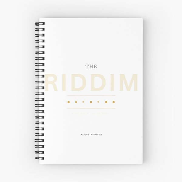 Item preview, The Riddim — Afrobeats Dancehall Afroswing Crossover Streetwear Design designed and sold by AfrobeatsDecoded.