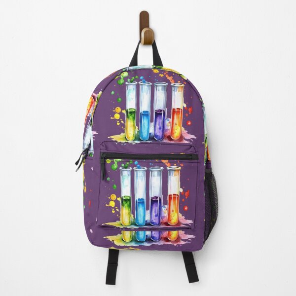 Item preview, Watercolor Science-Chemistry Four Test Tubes designed and sold by GrinGalore.