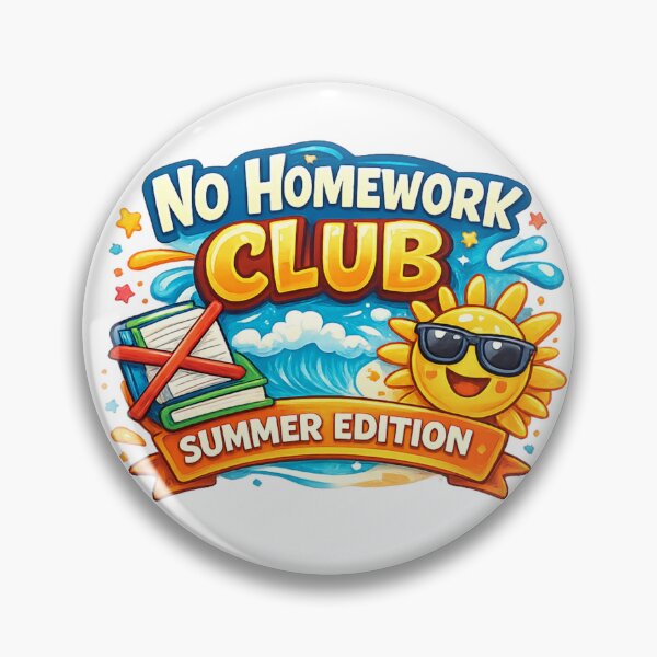 Item preview, No Homework Club – Summer Edition – Student Funny designed and sold by Im-Ara.