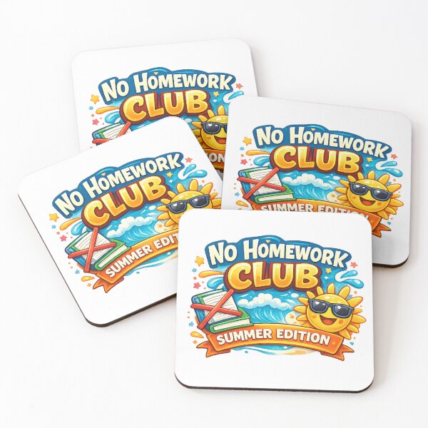 Item preview, No Homework Club – Summer Edition – Student Funny designed and sold by Im-Ara.