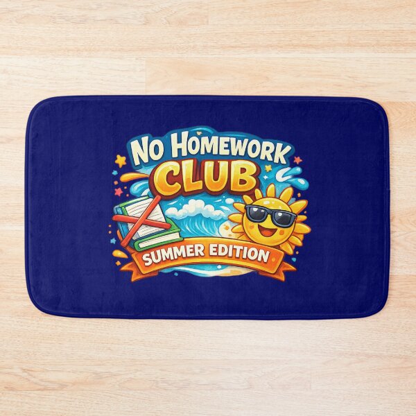 Item preview, No Homework Club – Summer Edition – Student Funny designed and sold by Im-Ara.