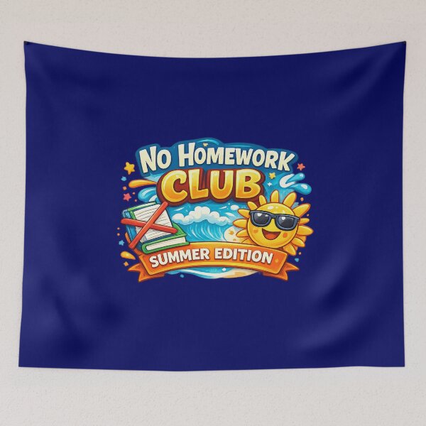 Item preview, No Homework Club – Summer Edition – Student Funny designed and sold by Im-Ara.