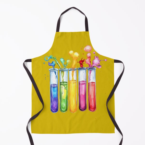 Item preview, Watercolor Science-Chemistry Five Test Tubes designed and sold by GrinGalore.