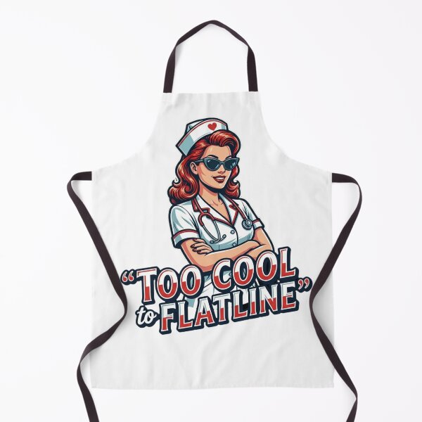 Item preview, Too Cool to Flatline Nurse Shirt Funny Nurse Gift Cool Nurse Mode Tee designed and sold by Prime legend .