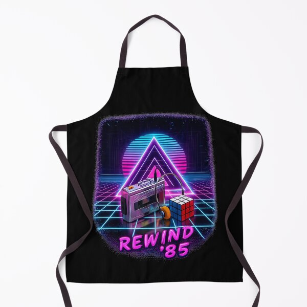 Item preview, Retro 80s Rewind Synthwave Cassette Player Design designed and sold by KelliesGrafix.