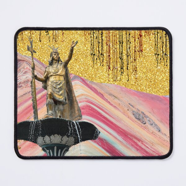 Item preview, Surreal Golden Fields Heroic Visions Collage Art designed and sold by AnimaliaStar.