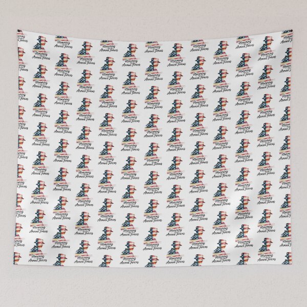 Item preview, Honoring Our Armed Forces — Watercolour Flag Soldier Art Shirt V4 designed and sold by DarylWelsh2024.