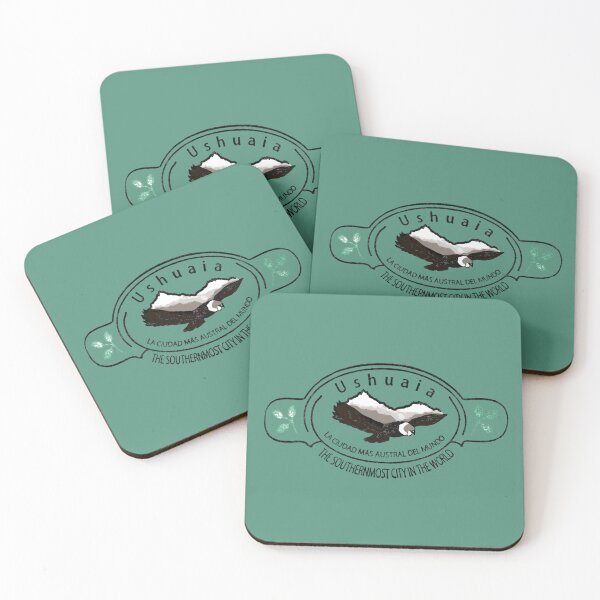 Item preview, Postage stamp featuring the Andean condor of Ushuaia, Patagonia, Argentina designed and sold by Srta  Margarita.