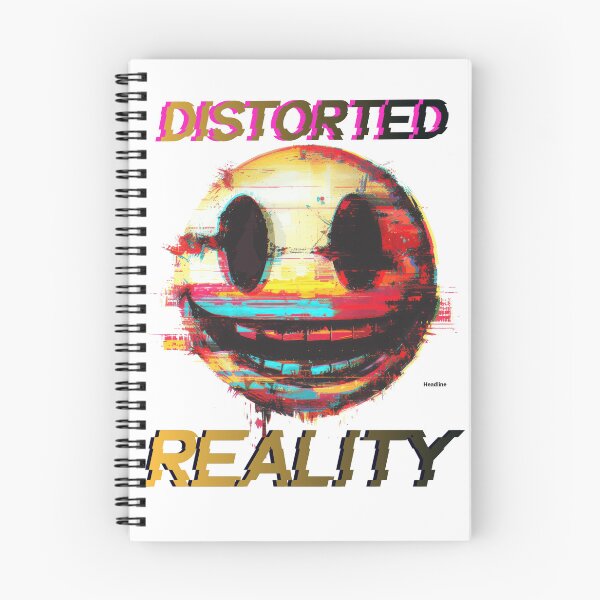 Item preview, Distorted Reality - Glitch Smiley Psychedelic Design designed and sold by HoshisWorld2018.