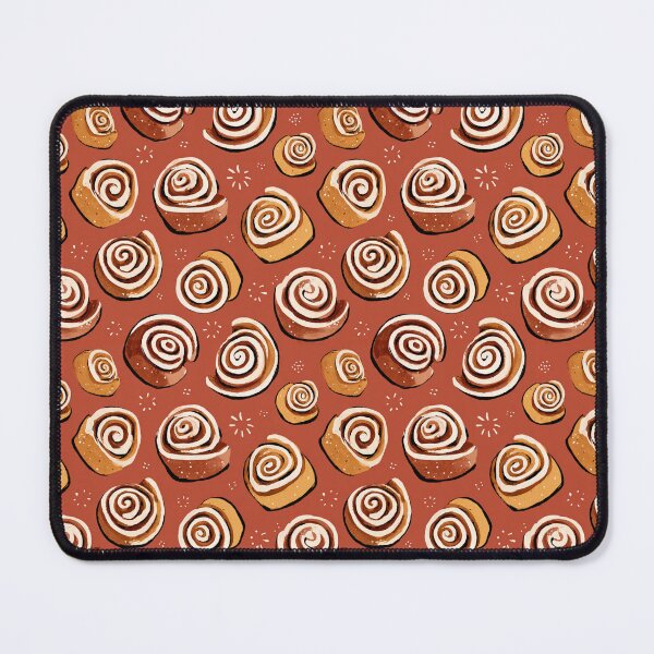 Item preview, Cozy Watercolor Cinnamon Roll Pattern designed and sold by NicolasGlowArt.