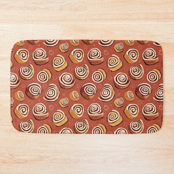 Item preview, Cozy Watercolor Cinnamon Roll Pattern designed and sold by NicolasGlowArt.