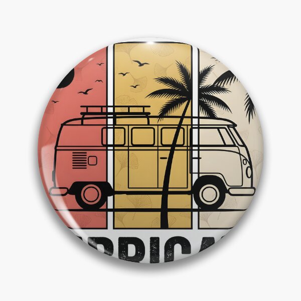 Item preview, Always Ready To Lubricate Retro Surf Van designed and sold by P2P-paotopao.
