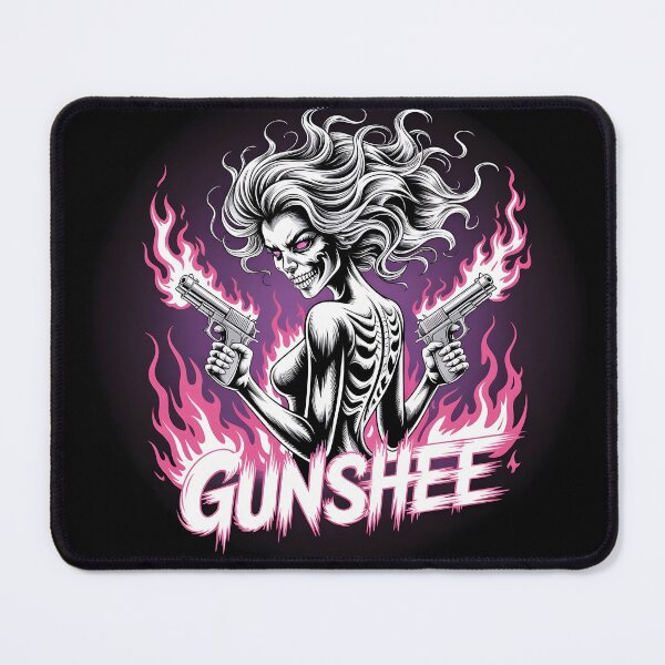 Item preview, Banshee with guns? Gunshee designed and sold by Boardgameo.