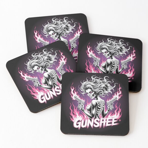Item preview, Banshee with guns? Gunshee designed and sold by Boardgameo.