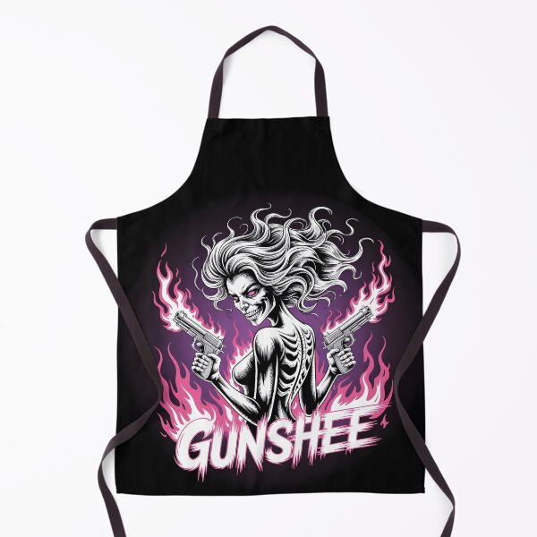 Artikelvorschau, Banshee mit Waffen? Gunshee entworfen und verkauft von Boardgameo.