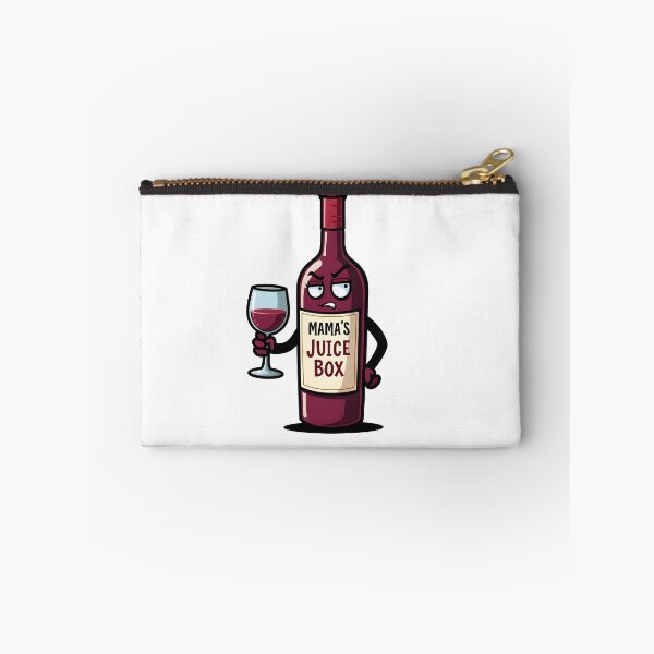 Item preview, Mamas Juice Box Funny Kawaii Wine Mom Humor designed and sold by LunaPixelStudio.