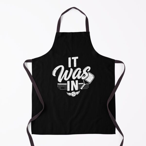 Item preview, IT Was IN Pickleball Player Court Sport designed and sold by snowry.
