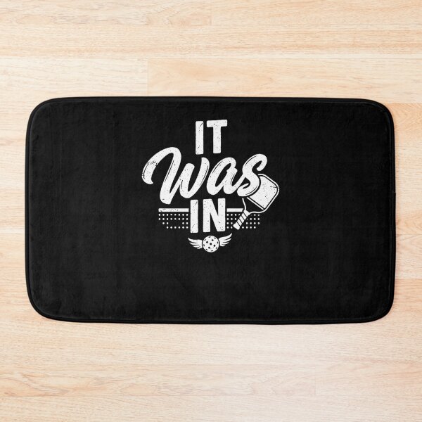 Item preview, IT Was IN Pickleball Player Court Sport designed and sold by snowry.