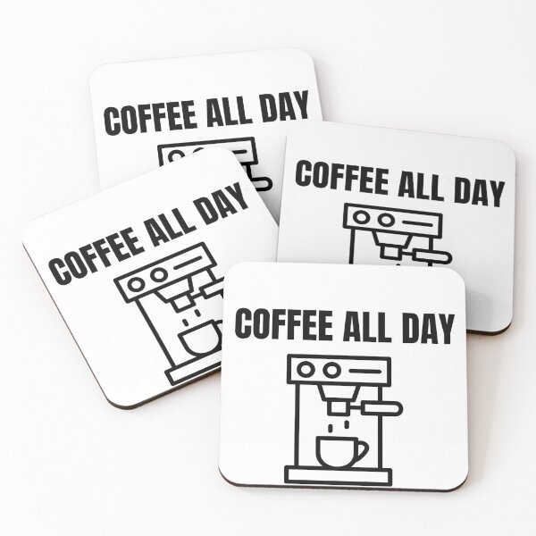 Item preview, Coffee All Day Funny Coffee Lover Lifestyle T-Shirt designed and sold by VioletCreatives.